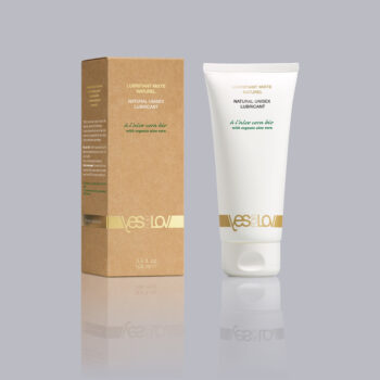 Natural Unisex lubricant with organic aloe vera - YESforLOV